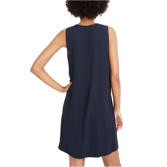 Madewell Heather Button Front Midi Dress - Picture 2 of 7